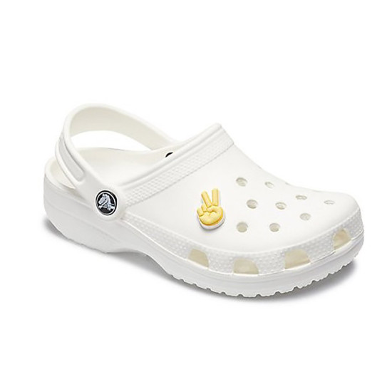 Crocs Jibbitz™ Charm Peace Hand Sign Crocs Jibbitz™ Charm Peace Hand Sign